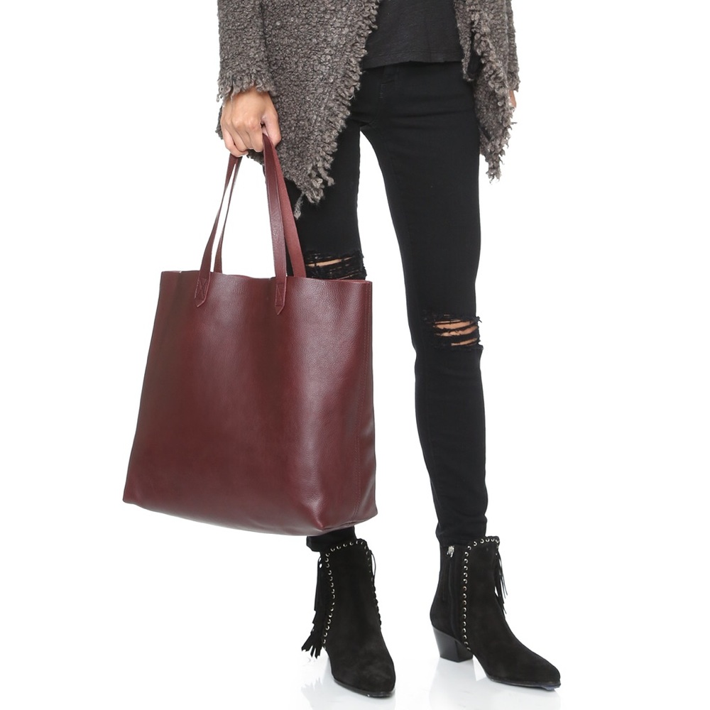 FLASH SALE Madewell dark Cabernet tote bag